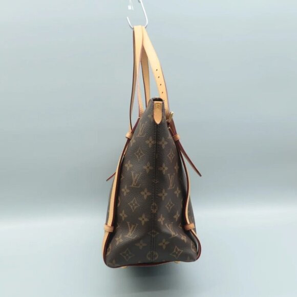 100% Authentic Louis Vuitton Brown Monogram Canvas Shoulder Bag - Picture 4 of 13